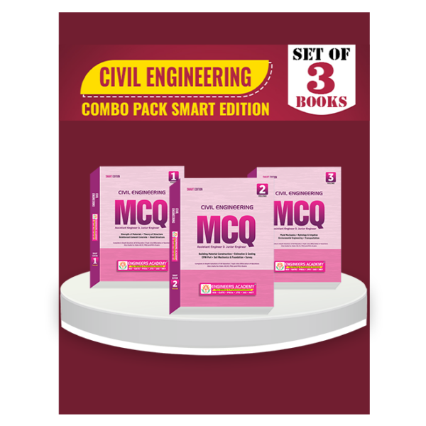 Civil Engineering Combo Pack MCQ Smart Edition 1,2 & 3